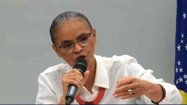 Marina Silva participa de uma audincia pblica na Cmara dos Deputados nesta quarta-feira (24/5).