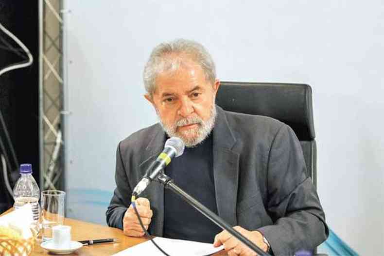 Lula teria recebido R$ 20 milhes de propinas em contratos de uma das empresas de Taiguara, segundo o MP(foto: Heinrich Aikawa/Instituto Lula - 29/7/16)