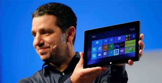 Apresentao do Microsoft Surface Pro em Nova York(foto: REUTERS/Shannon Stapleton)