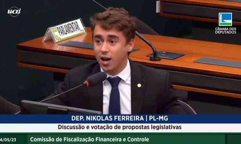 Deputado Nikolas Ferreira 