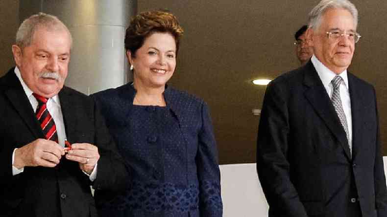 Os ex-presidentes acompanharam a ento presidente Dilma Rousseff no lanamento da Comisso da Verdade, em 2012