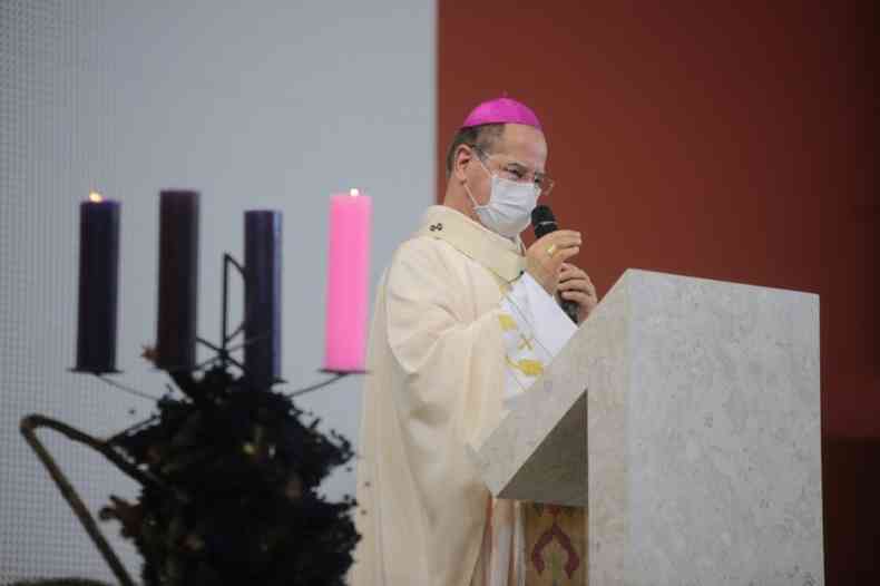 Arcebispo metropolitano de Belo Horizonte, Dom Walmor(foto: Arquidiocese de BH/divulgao)