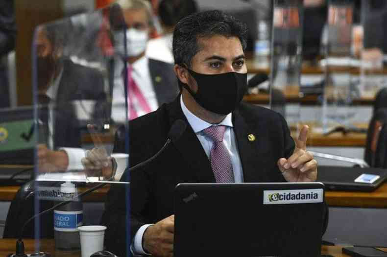 Senador Marcos Rogrio (DEM-RO) acredita que Pazuello dever falar na comisso(foto: Jefferson Rudy/Agncia Senado)