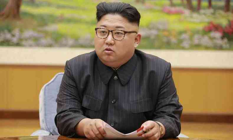 O lder norte-coreano, Kim Jong-Un(foto: STR)
