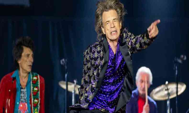 Representantes dos Stones alertaram o rgo americano de proteo de direitos autorais musicais(foto: SUZANNE CORDEIRO/AFP)