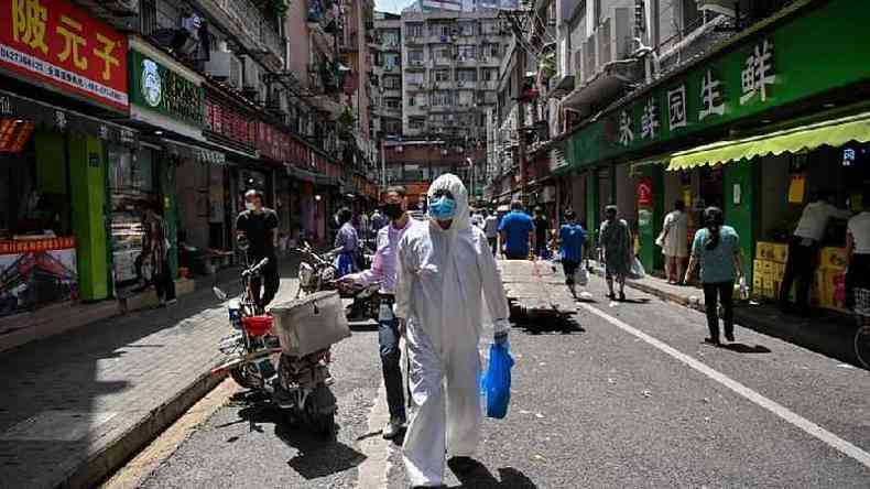 Wuhan comeou a voltar ao normal aps dias de quarentena rigorosa(foto: AFP)