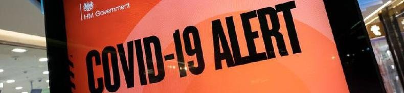 (foto: Getty Images) Covid alert level advertisement