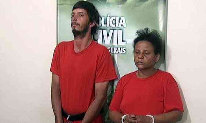 Casal segue preso na Penitenciria de Ponte Nova, na mesma regio onde o crime ocorreu(foto: TV Super Canal/Divulgao)