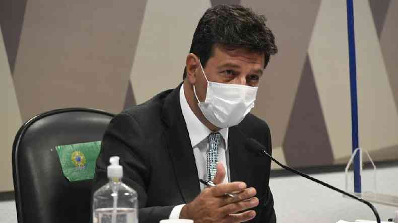 Mandetta deixou o governo no incio da pandemia por divergncias com Bolsonaro(foto: Agncia Senado)