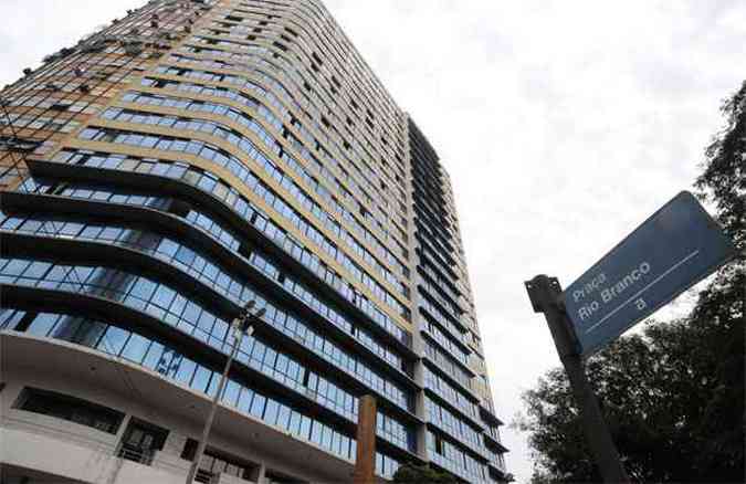 O Edifício Excelsior terá 125 unidades residenciais após ser reformado(foto: Beto Magalhaes/EM/D.A Press)