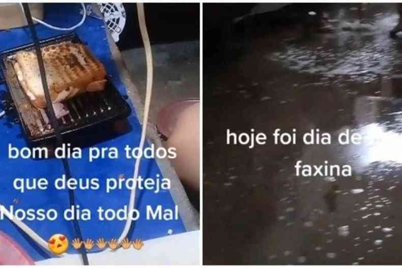 As atividades do preso, que eram transmitidas pelo Tik Tok