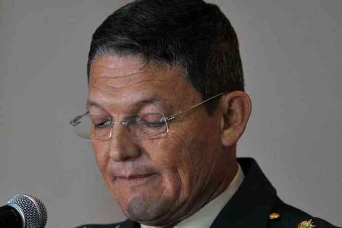 O general  o oficial de mais alta patente a ser capturado pelas Farc em seus 50 anos de existncia(foto: Guillermo Legaria/AFP )