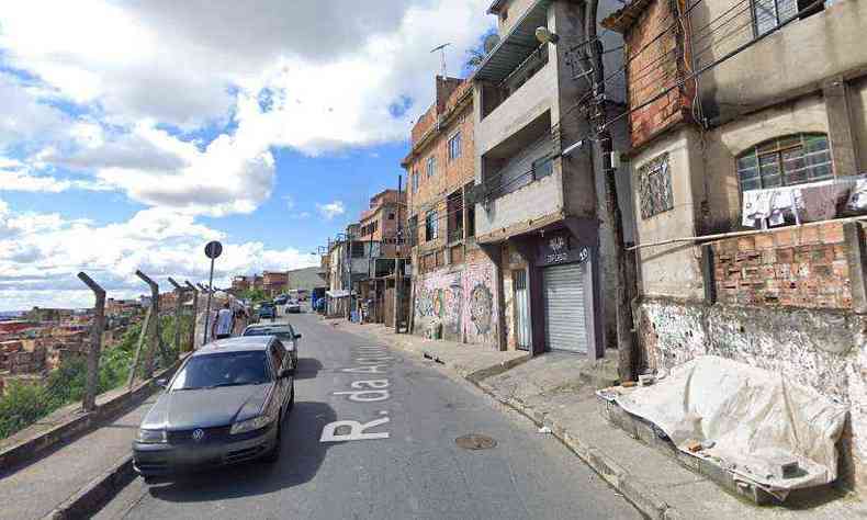 Perseguio comeou na Rua da gua(foto: Reproduo/Google Street View)