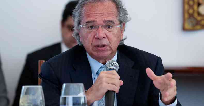Ministro Paulo Guedes negocia com o Congresso a aprovao da CPMF(foto: MARCOS CORREA/PR)