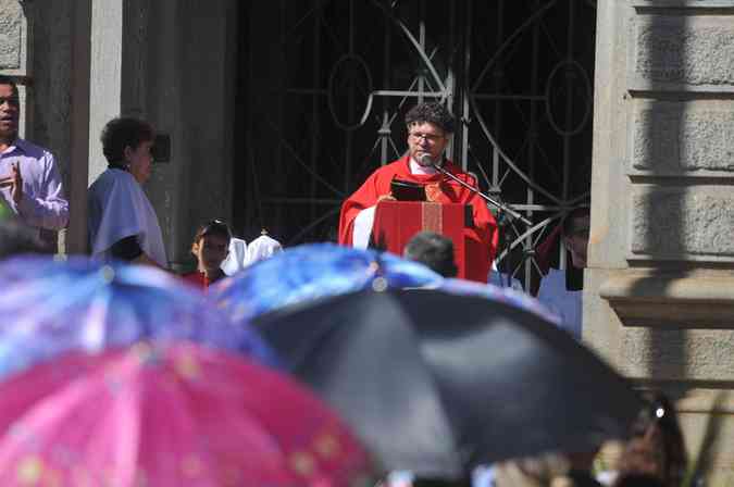 Domingo de Ramos na Praa da Liberdade, em BHAlexandre Guzanshe/EM/D.A Press