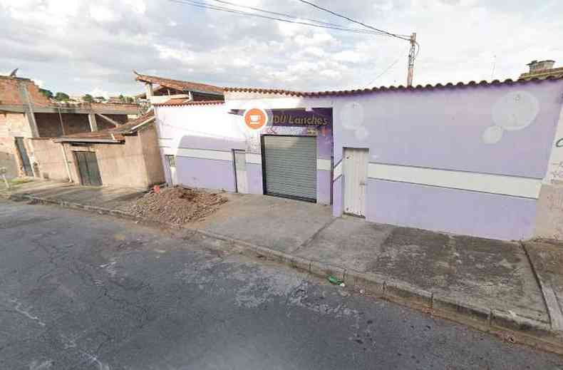 Churrasqueiro foi esfaqueado no peito na Rua Lins, Bairro Itaipu, Regio do Barreiro(foto: Google Maps)