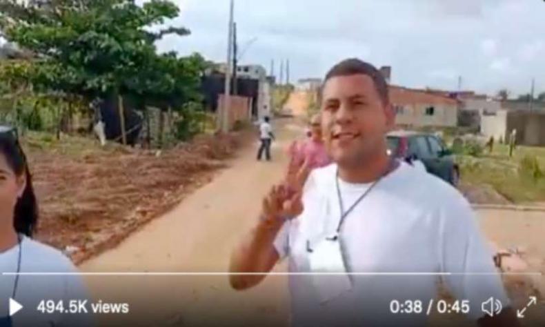 Reproduo do vdeo investigado 