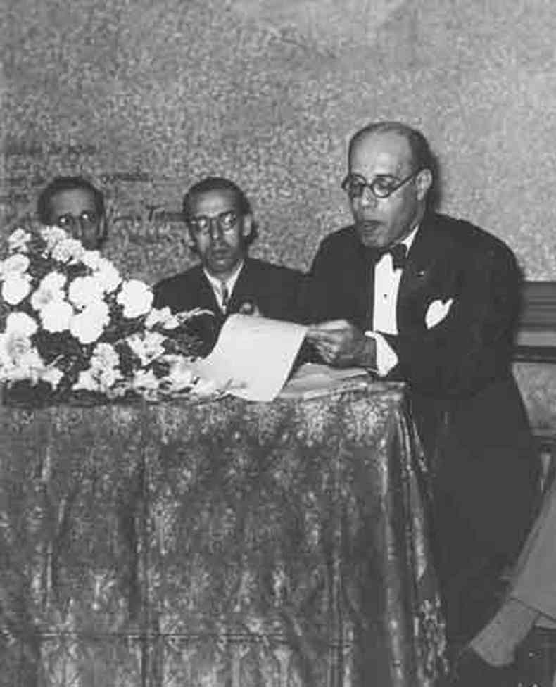O escritor Mrio de Andrade, considerado o principal motor da Semana de Arte Moderna de 1922