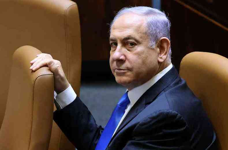 Benjamin Netanyahu deixa o governo aps 12 anos no poder(foto: EMMANUEL DUNAND / AFP)