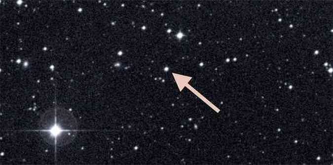 Estrela fica a uma distncia de cerca de 6 mil anos-luz da Terra(foto: AFP PHOTO / SPACE TELESCOPE SCIENCE INSTITUTE)