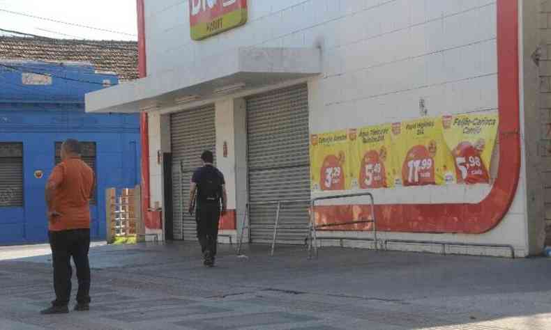 Supermercados s podiam funcionar at 20h(foto: 28/03/2021 - Juarez Rodrigues/EM/D.A Press)