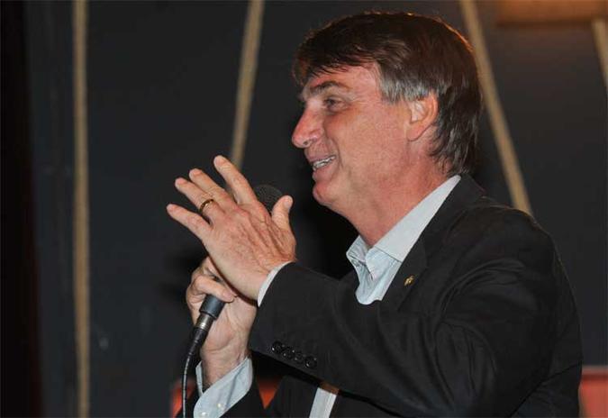 Deputado Jair Bolsonaro(foto: Jair Amaral/EM/D.A Press) Deputado Jair Bolsonaro(foto: Jair Amaral/EM/D.A Press)