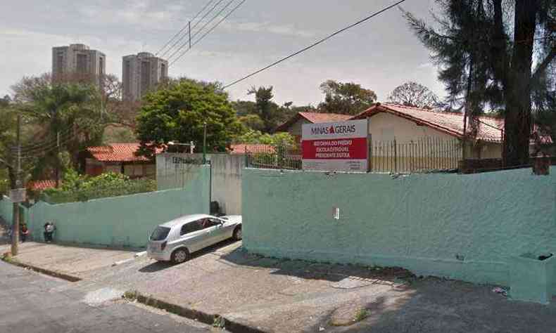 Escola estadual do Bairro Horto, na Regio Leste de Belo Horizonte, foi alvo de ameaas de um aluno dois dias aps o massacre de Suzano(foto: Reproduo da internet/Google Maps)