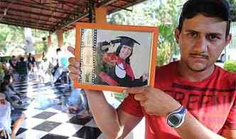  Jason Silva Oliveira, 26 anos, filho de Marinalva(foto: Iano Andrade/CB DA Press)