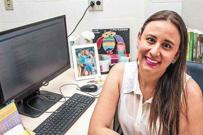 Lorena Barbosa de Oliveira, de 34 anos, operadora do mercado de ações(foto: Minervino Junior/CB/D.A Press) Lorena Barbosa de Oliveira, de 34 anos, operadora do mercado de ações(foto: Minervino Junior/CB/D.A Press)
