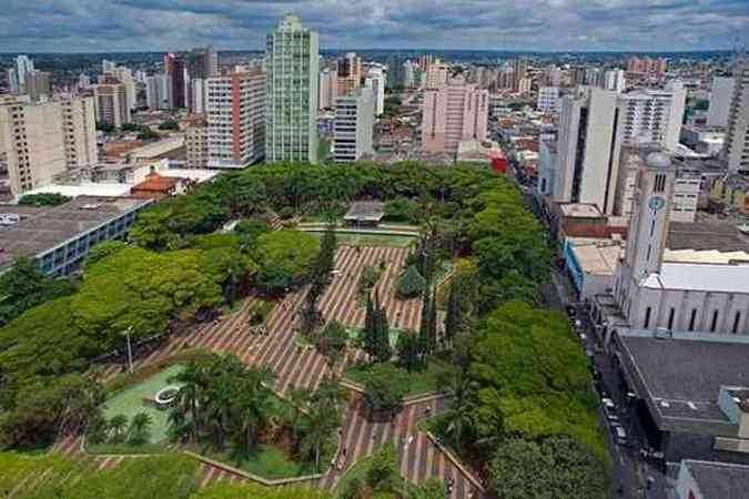 Regio metropolitana do Tringulo teria como principal cidade Uberlndia, que tem mais de 600 mil habitantes e  a segunda maior de Minas (foto: Mrio Castelli/Esp. EM/D.A Press)