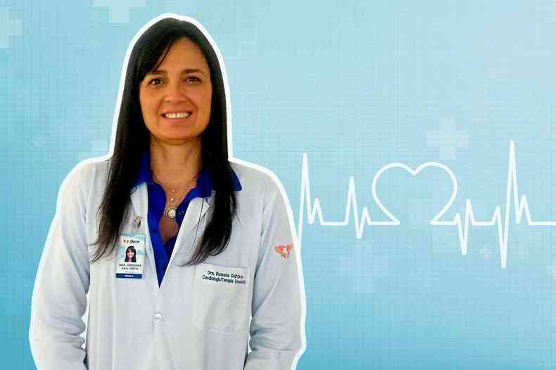 Dra. Rossana Dall%u2019Orto é coordenadora da Especialização de Clínica Médica e Cardiologia do Biocor Instituto(foto: Biocor/Divulgação)