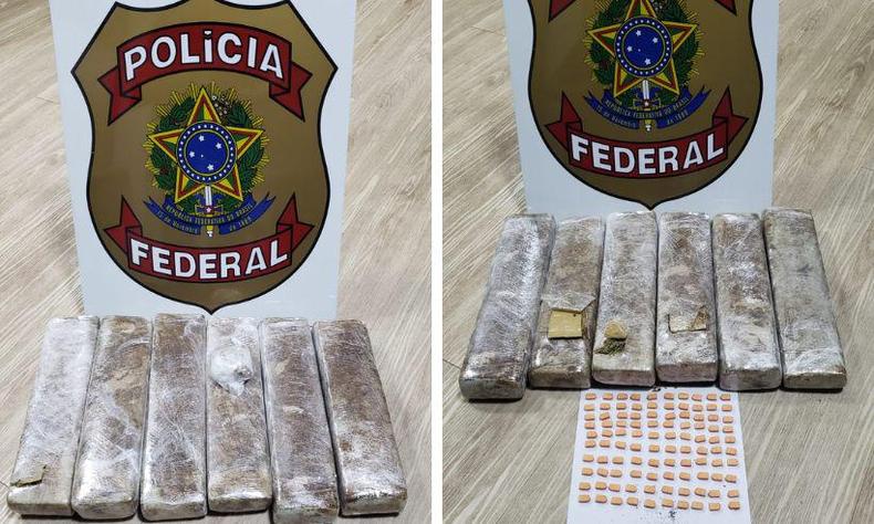 droga enviada pelos Correios e apreendida pela PF 