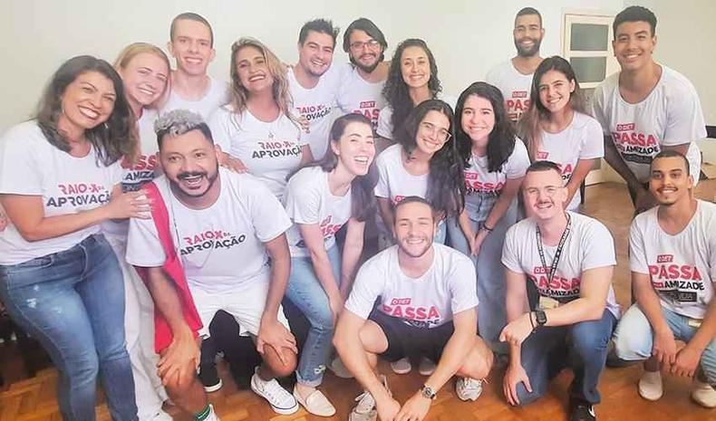 Professores e estudantes de medicina da UFMG (ex-alunos do Determinante)