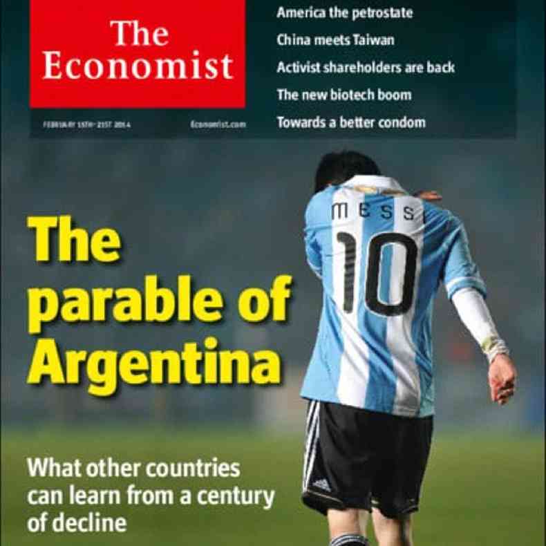 Capa da revista Economist
