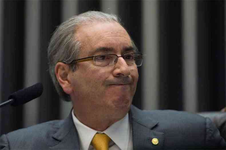 Em reunio com lideranas da oposio, deputado Eduardo Cunha demonstrou irritao com nota divulgada pelo PSDB, DEM, PPS, PSB e SD pedindo o afastamento dele da presidncia da Cmara(foto: Fabio Rodrigues Pozzebom/Agncia Brasil )