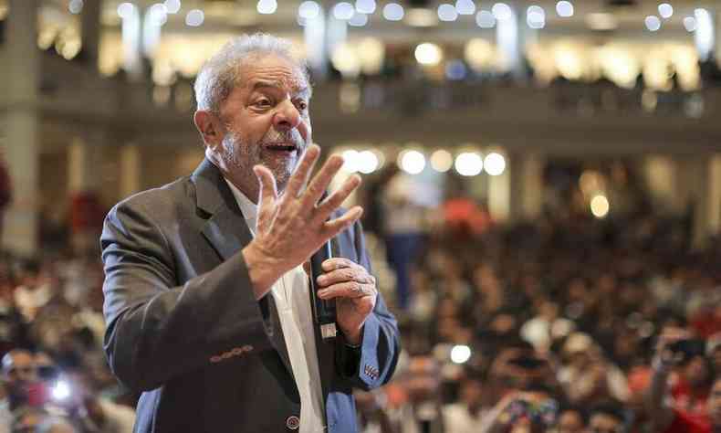 Lula em palestra