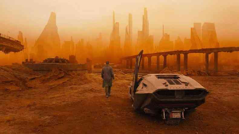 Cena do filme 'Blade Runner'