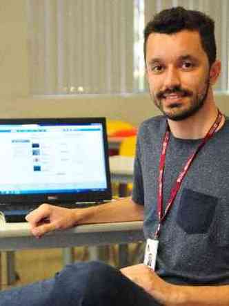 Fernando Jos Soares Nunes, professor responsvel pela introduo do Scratch no Colgio Loyola (foto: Ramon Lisboa/EM/DA Press)