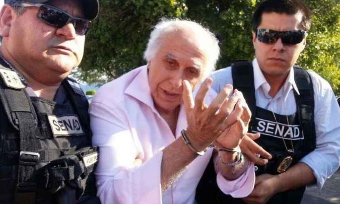 O ex-médico está internado no Hospital Albert Einstein, na zona oeste de São Paulo(foto: Secretaria nacional de Antidrogas do Governo Paraguai) O ex-médico está internado no Hospital Albert Einstein, na zona oeste de São Paulo(foto: Secretaria nacional de Antidrogas do Governo Paraguai)