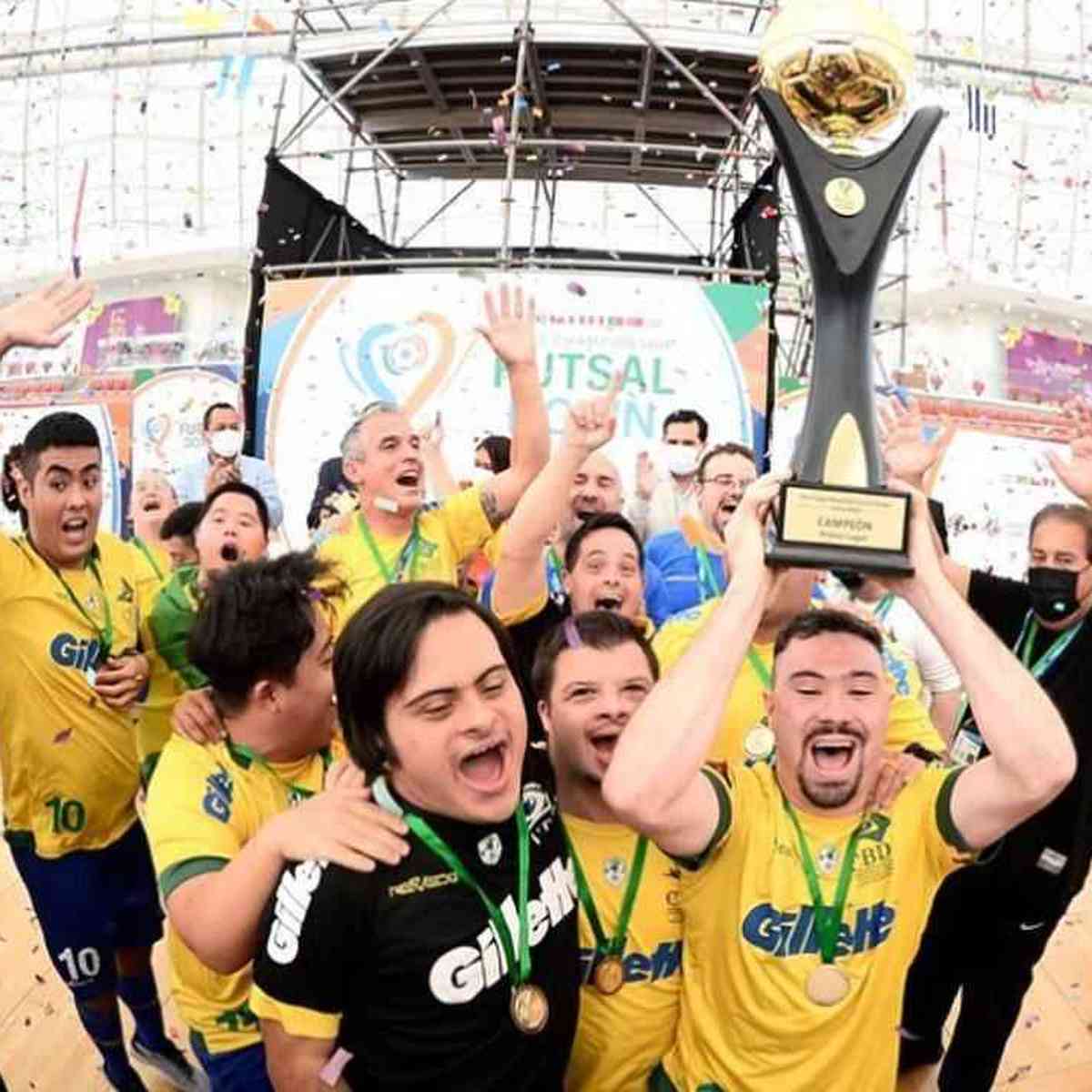 Coluna - Brasil segue com a melhor seleção de futsal Down do mundo