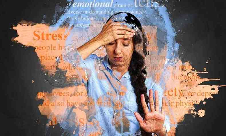 Alm da ansiedade, o cansao foi um dos estados emocionais mais apontados na pesquisa(foto: Pete Linforth/Pixabay )