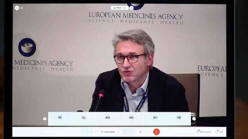 Marco Cavaleri, presidente do Comit de Avaliao de Vacinas da EMA, adiantou para jornal italiano informaes sobre um possvel efeito colateral da vacina de AstraZeneca/Oxford(foto: Getty Images)