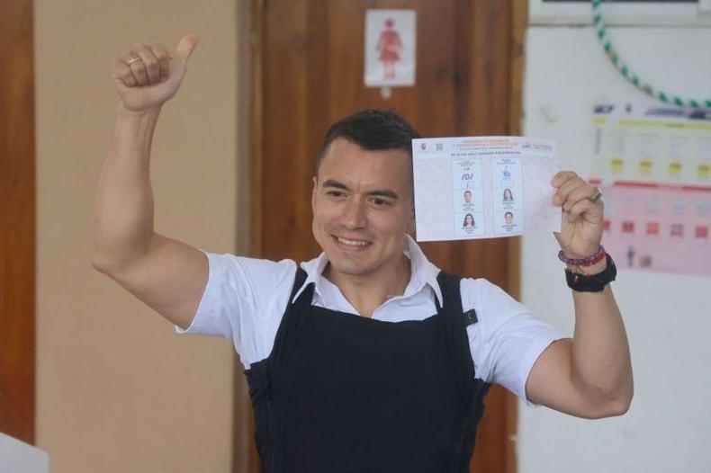 Daniel Noboa, o eleito