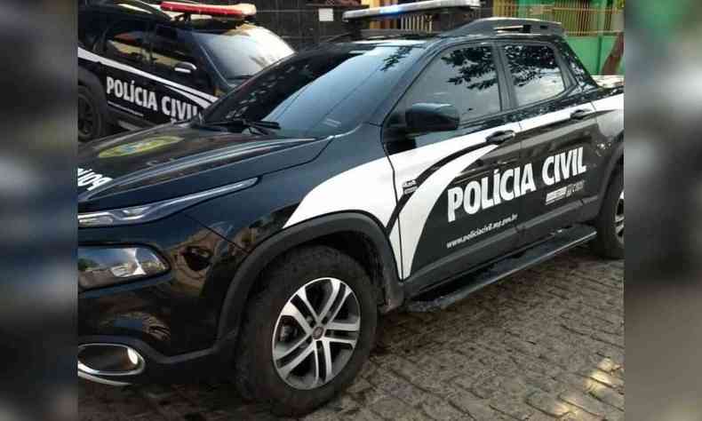 Viatura da Policia Civil de Minas Gerais