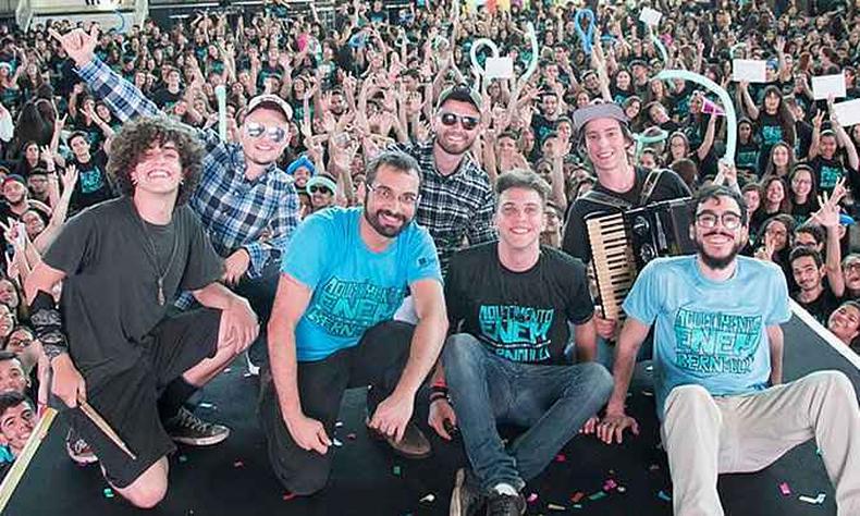 Aquecimento Enem: experiência em super evento para os mais de 3 mil alunos do Bernoulli.(foto: Divulgação) Aquecimento Enem: experiência em super evento para os mais de 3 mil alunos do Bernoulli.(foto: Divulgação)