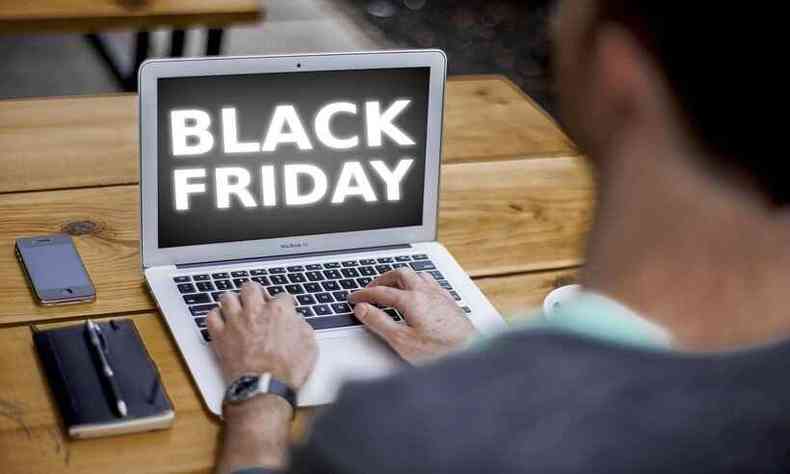 Compras virtuais devem crescer durante a Black Friday deste ano(foto: Reproduo/Pixabay)