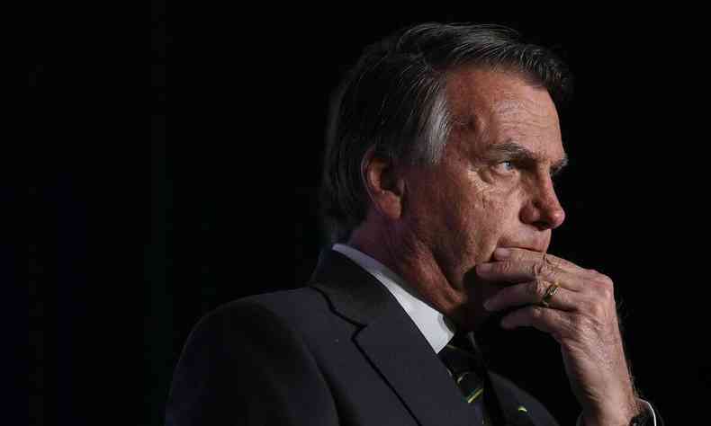 O ex-presidente Jair Bolsonaro