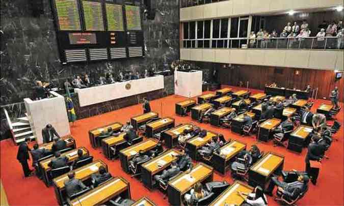 Projeto de resoluo do auxlio foi aprovado ontem na Assembleia(foto: Gladyston Rodrigues/EM/D.A Press)