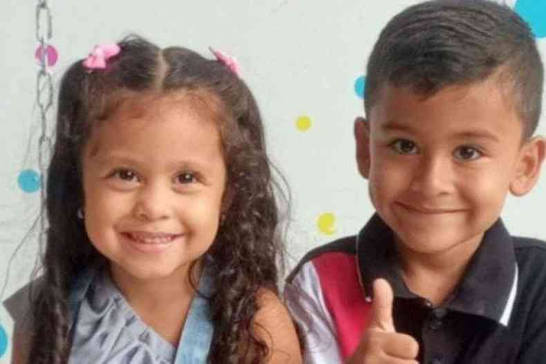 Irmos Jhofran e Amira Chaya, de cinco e trs anos, respectivamente, morreram aps comer uma fruta venenosa