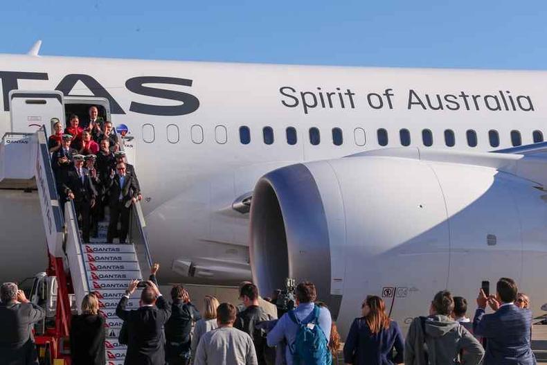 (foto: DAVID GRAY / QANTAS / AFP) (foto: DAVID GRAY / QANTAS / AFP)